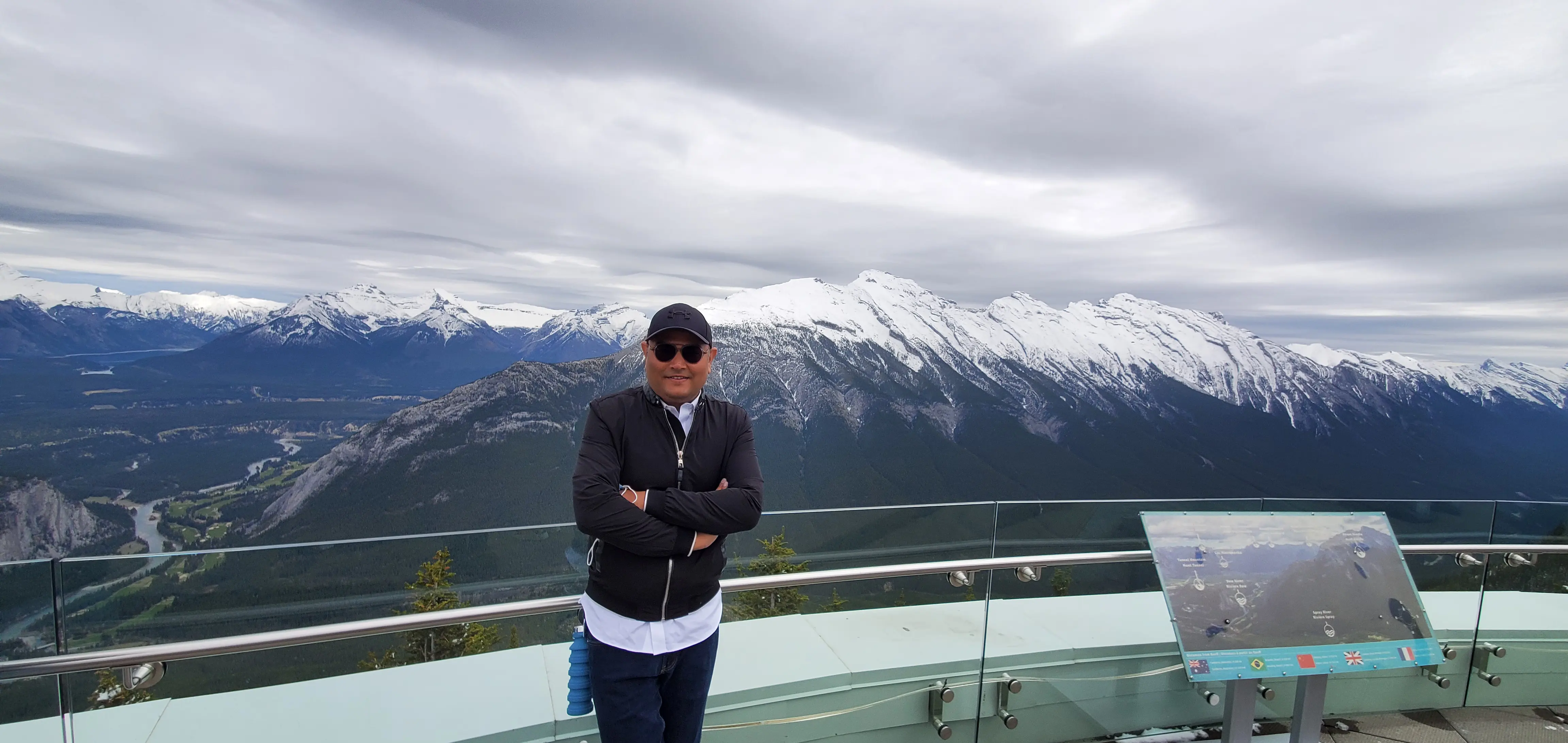 A landscape from one of Dr. Singh's travels